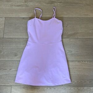 Alosoft Courtside Tennis Dress - Light Pink